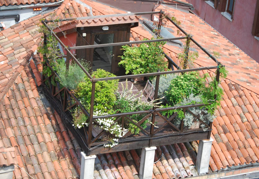 Roof garden in Venice2 